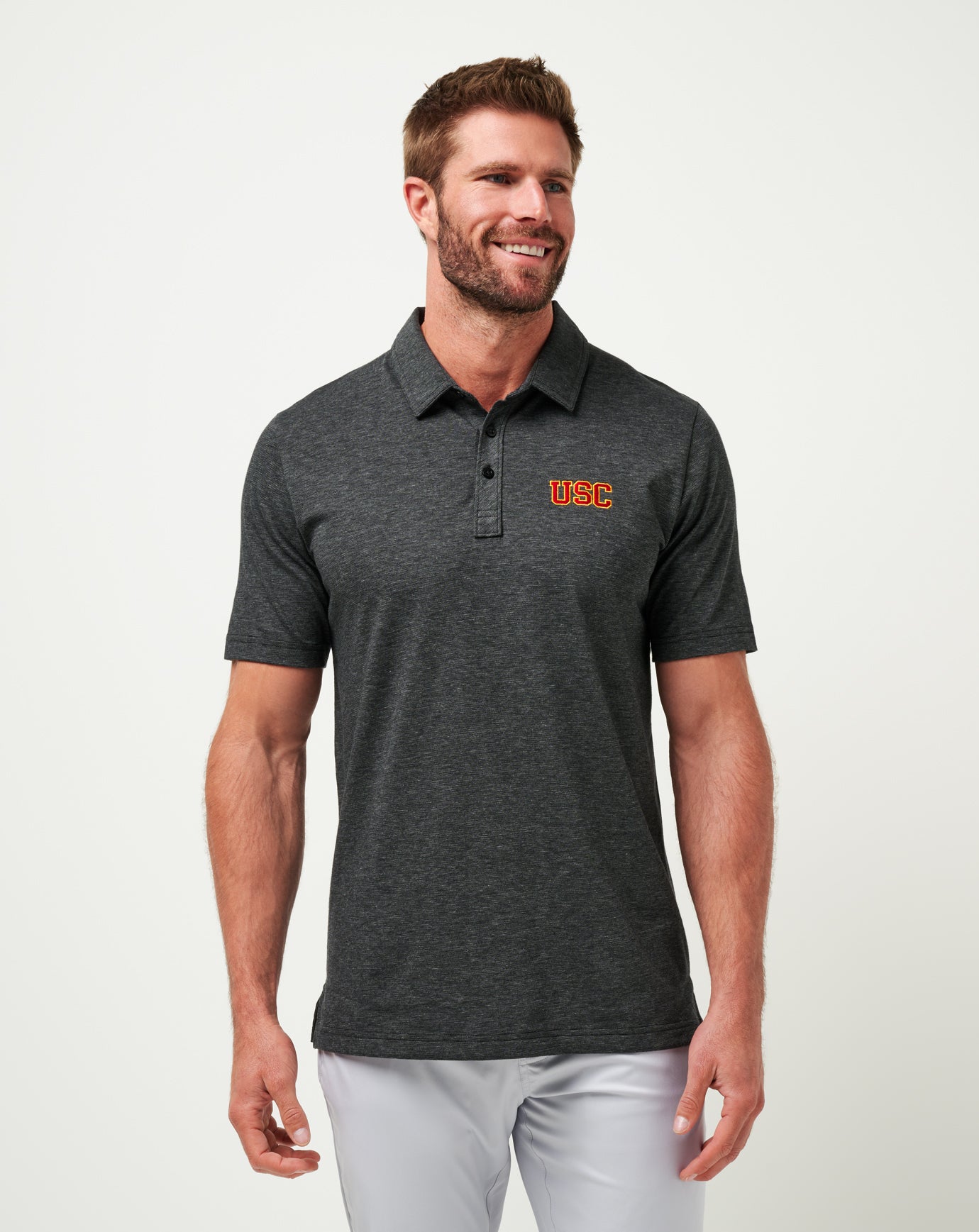 Sea New York VERA フットボールTシャツ XL チャコールグレー USC The Zinna Polo ∣ TravisMathew
