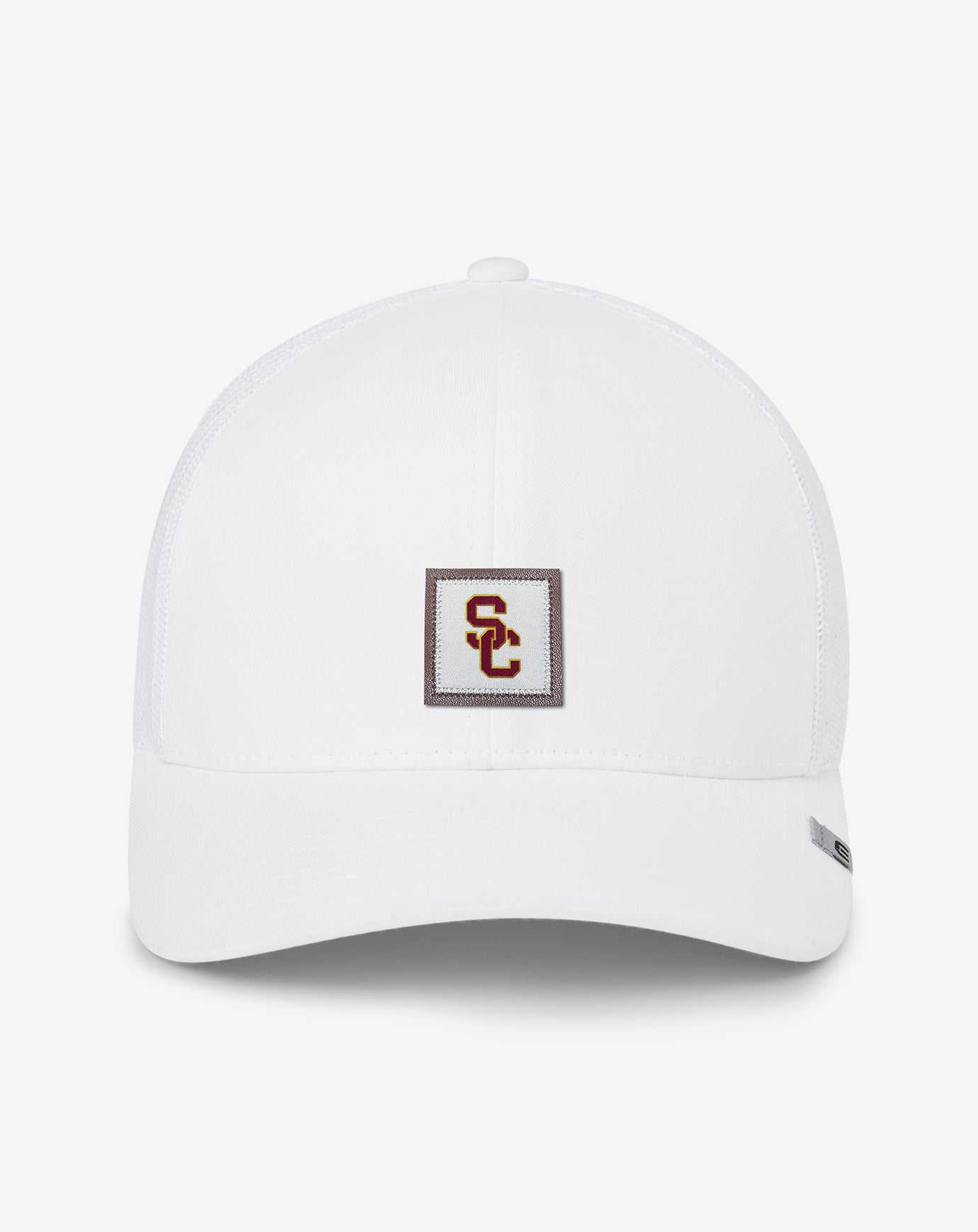 USC Leather Patch Snapback Hat image 1