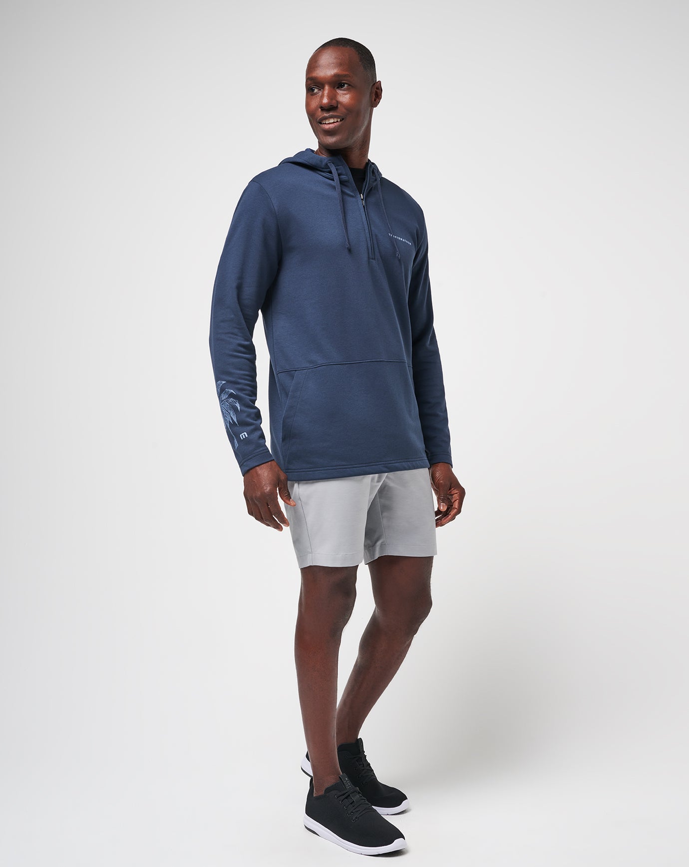 Upgraded Palm Hoodie Quarter Zip