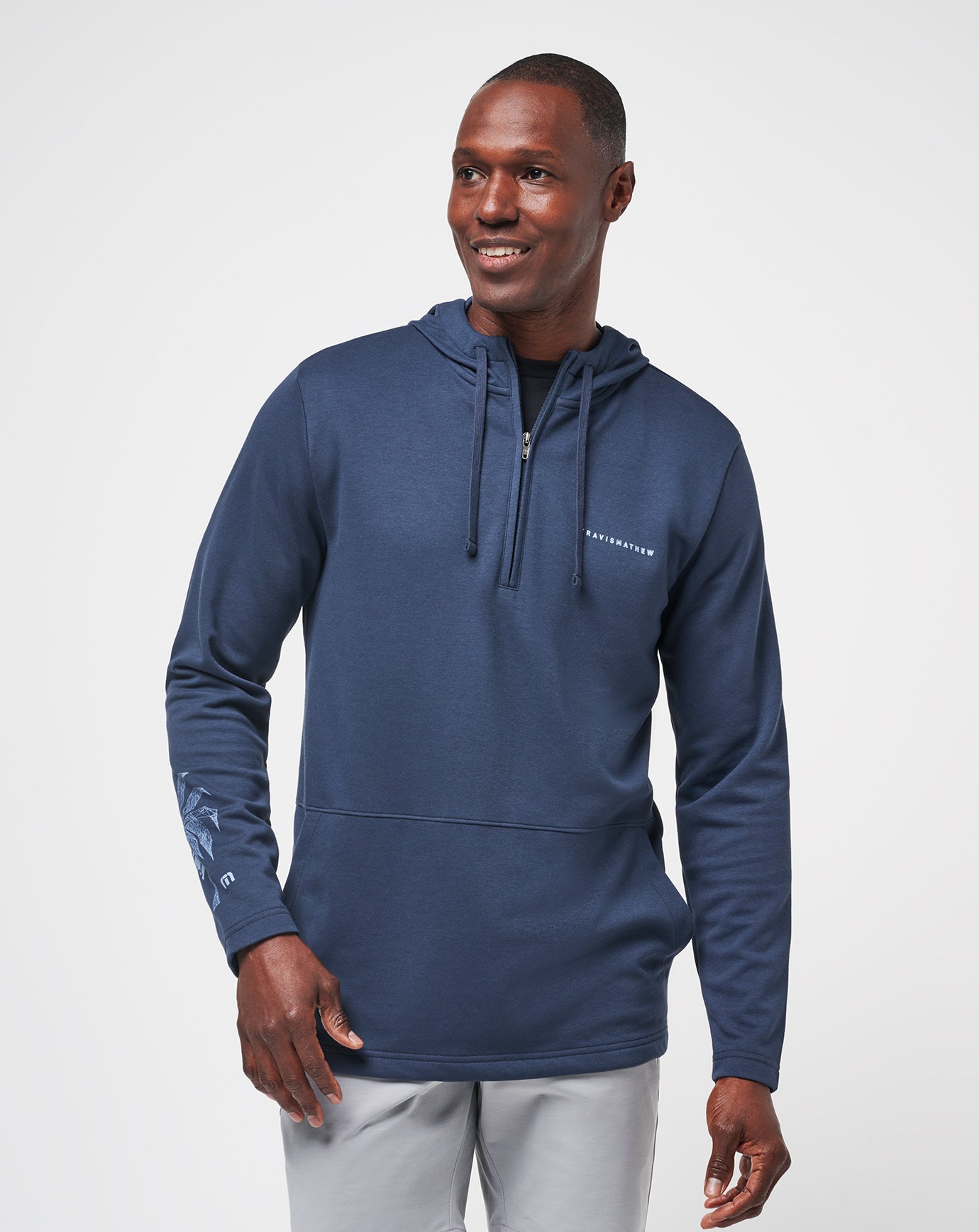 Upgraded Palm Hoodie Quarter Zip
