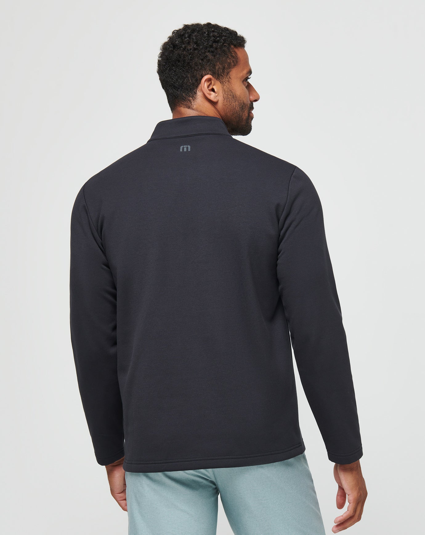 Upgraded Fleece Chest Stripe Quarter Zip ∣ TravisMathew