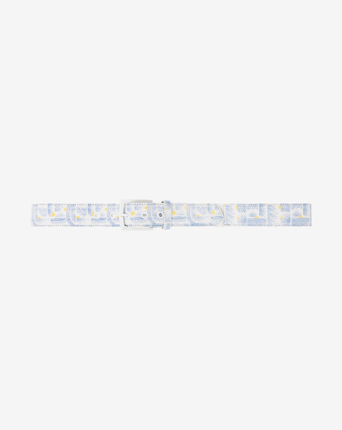 Coconut Mojito Canvas Stretch Belt