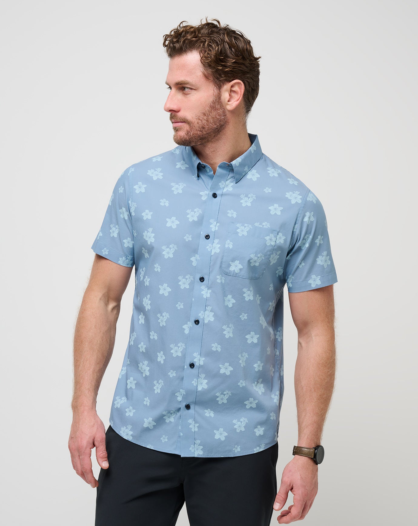Dine & Drive Button-Up & TravisMathew