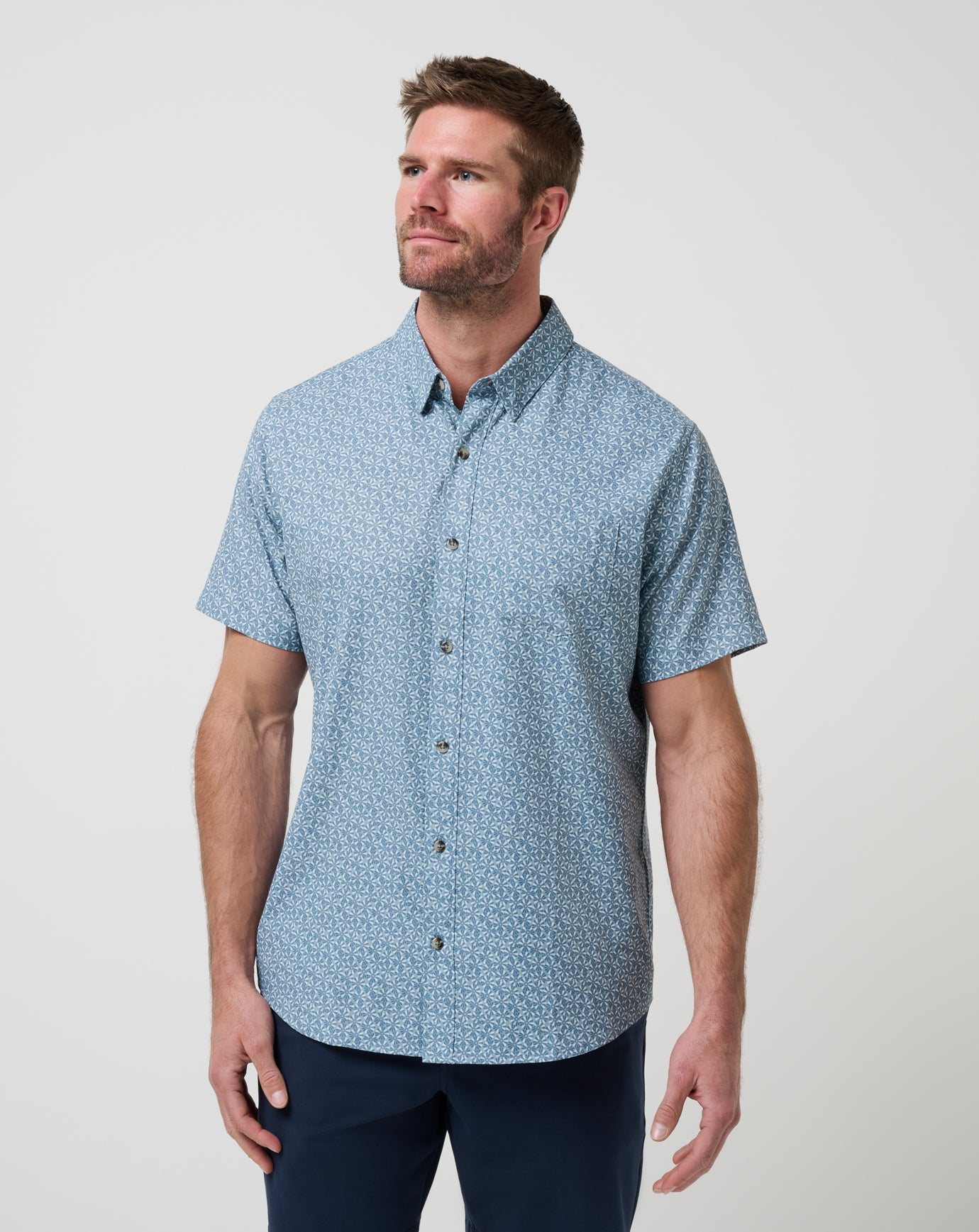 Techwoven Country Mile Button-Up image 1