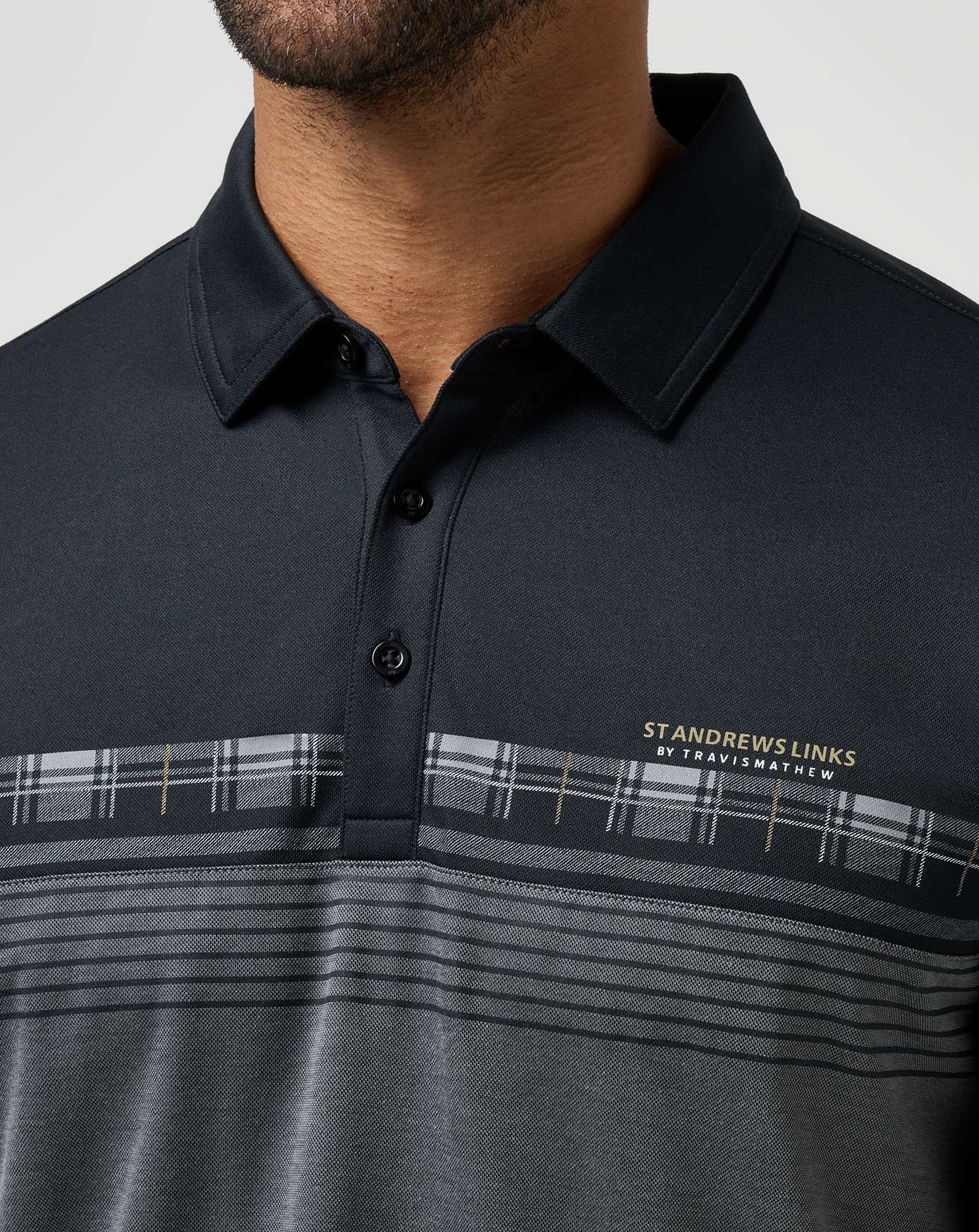 St Andrews Perfect Plaid Polo