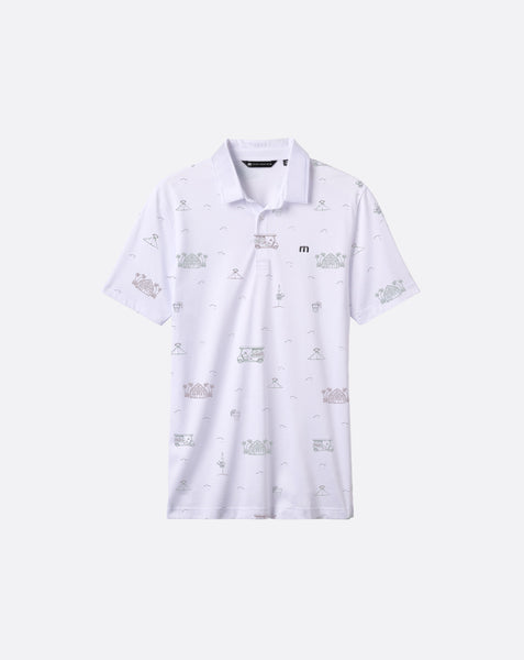 【QPマヨネーズ】TravisMathew ハワイアンタトゥーモックネック QPマヨネーズ様専用】TravisMathew ハワイアンタトゥーモック