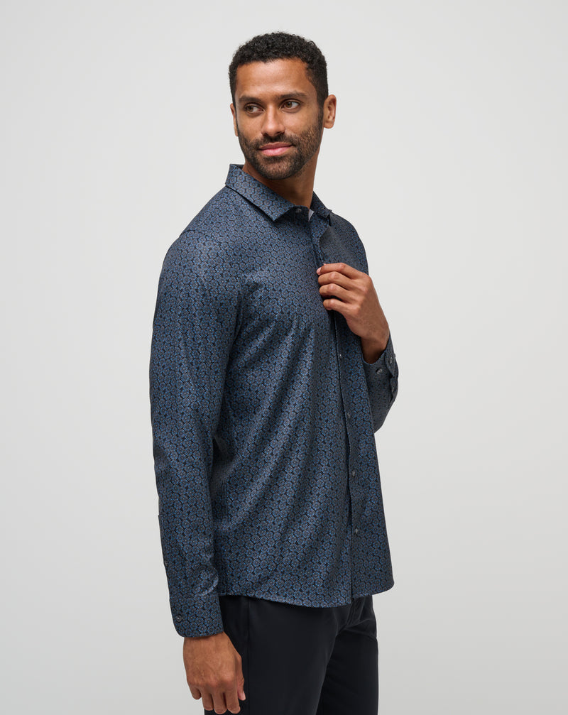 Country Mile Long Sleeve Button-Up