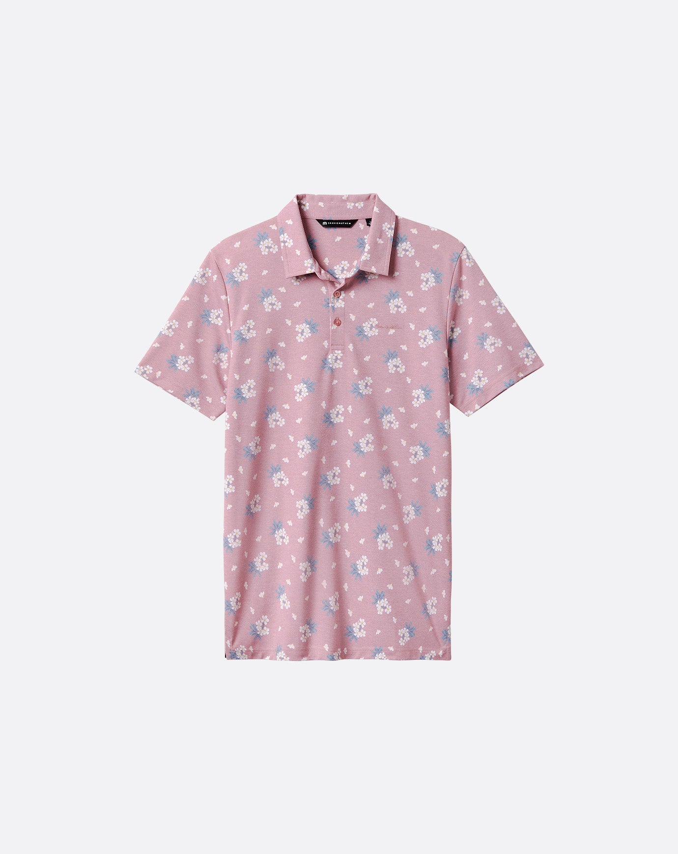Travis Mathew 花柄シャツ XL Travis Mathew Blue Floral Golf Polo Shirt Men's XL