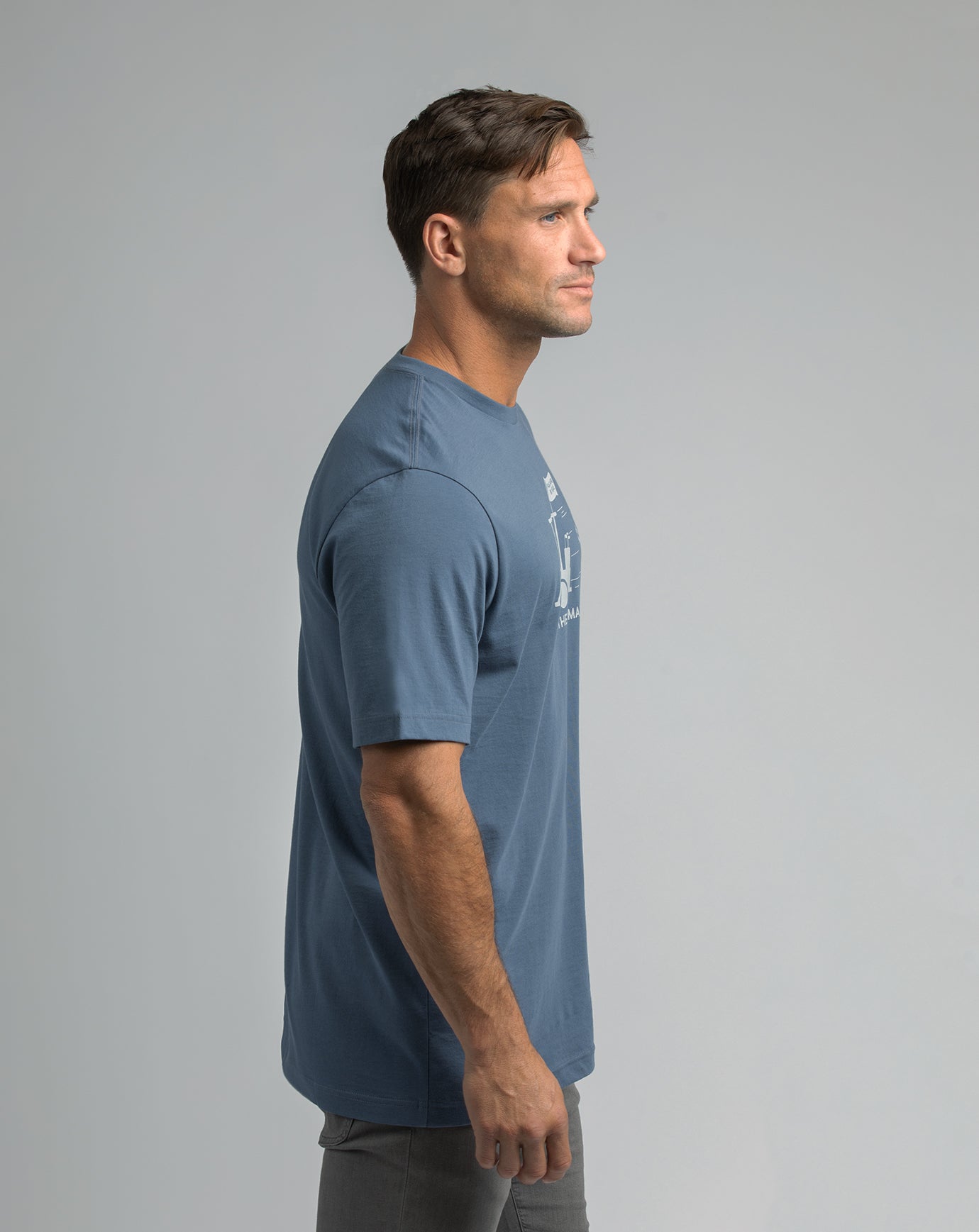 Straight Up Tour Tee 青 XL Straight Up Tee ∣ TravisMathew