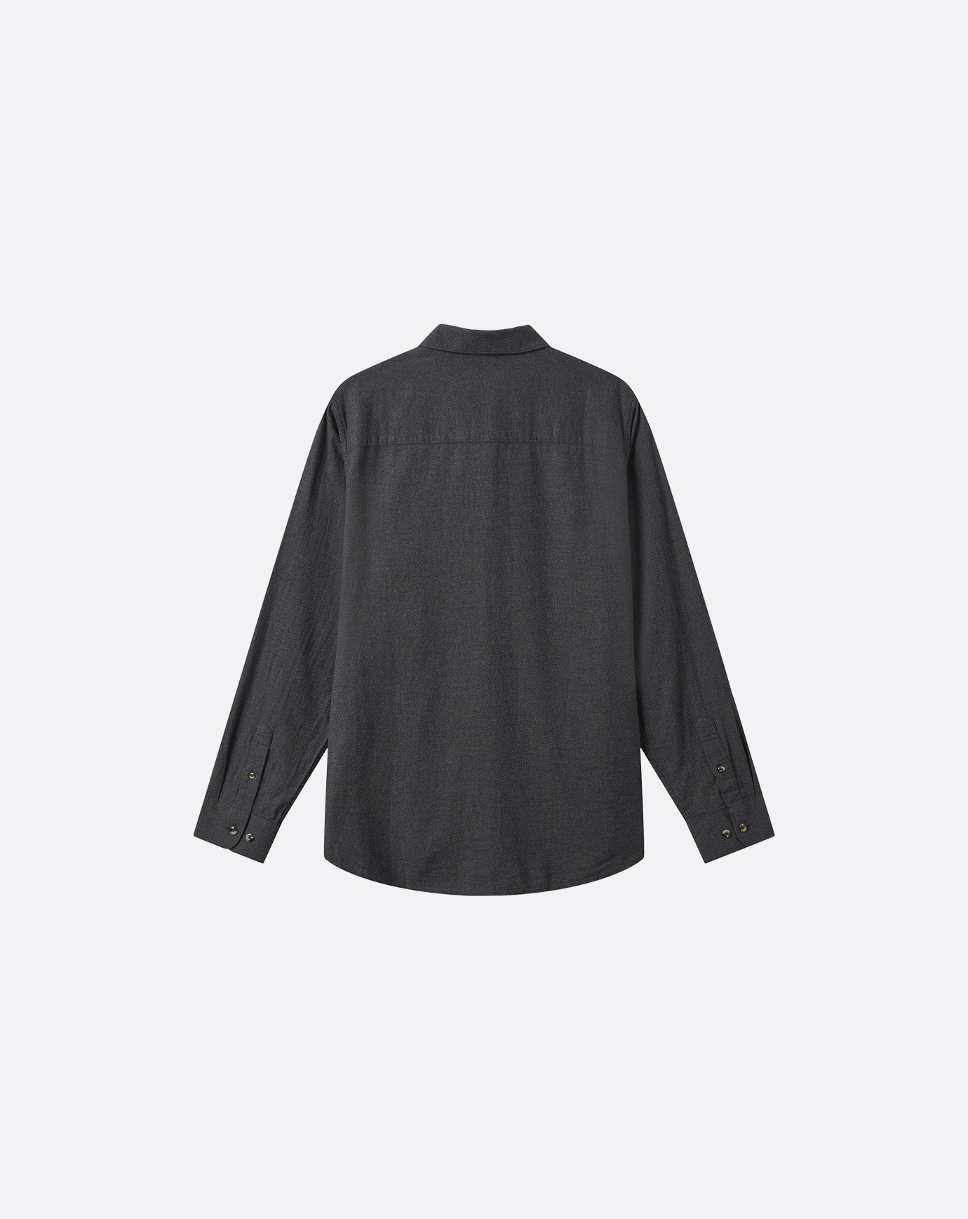 Cloud Flannel Button-Up