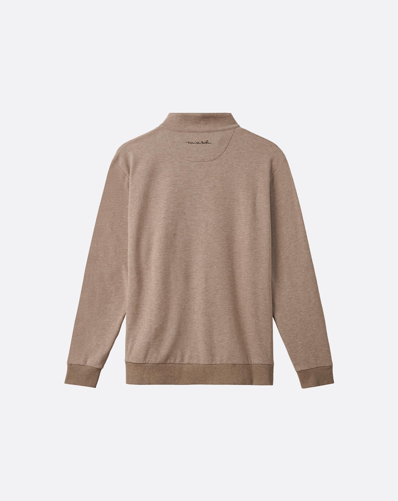 St Andrews Shadow Check Quarter Zip
