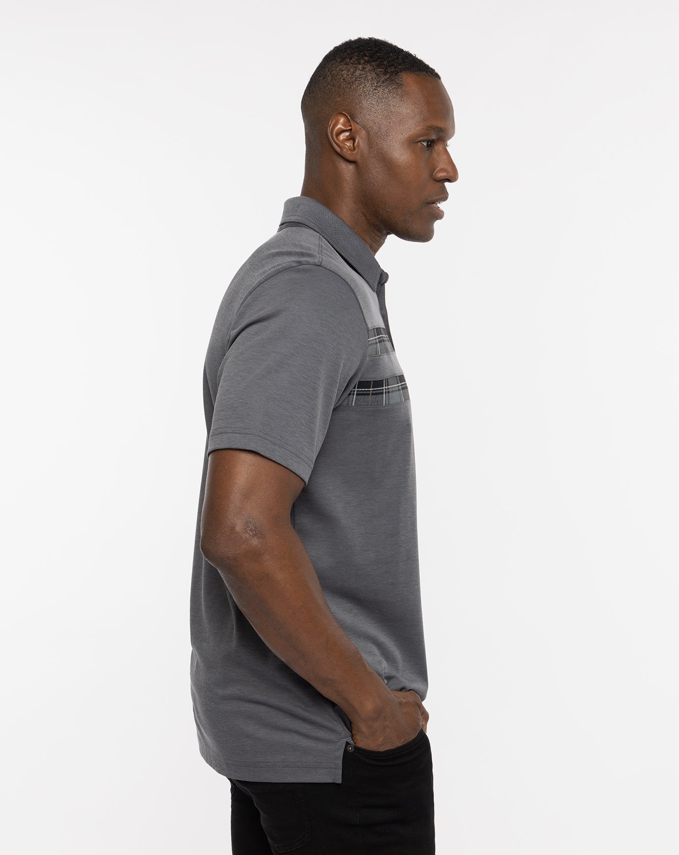 St Andrews Sandy Grey Polo