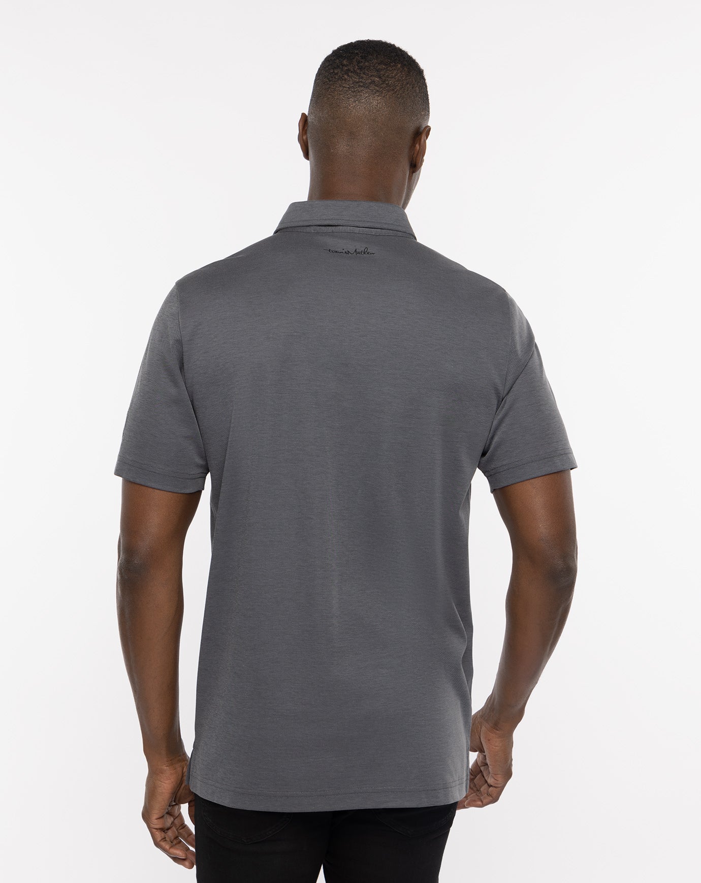 St Andrews Sandy Grey Polo