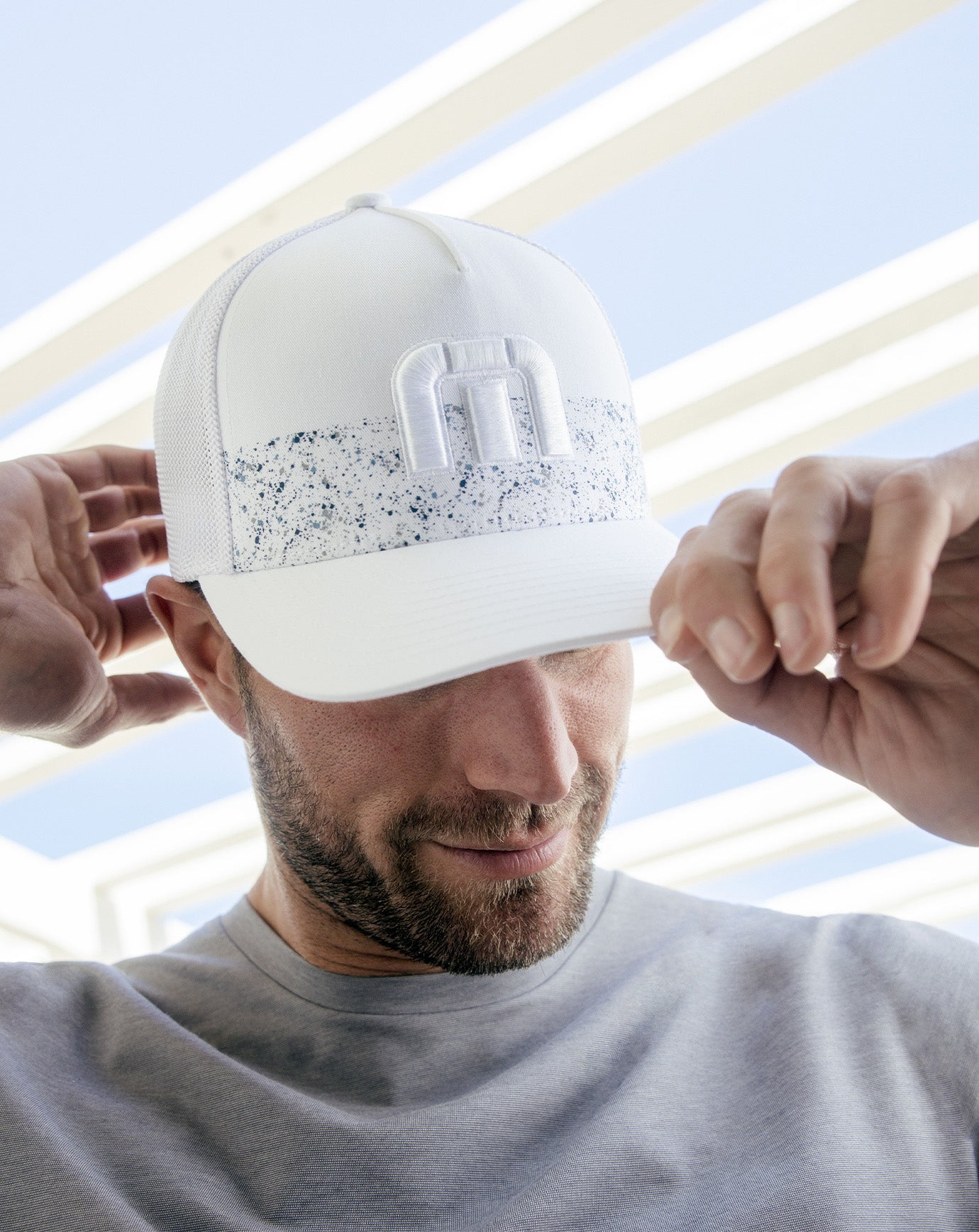 Splatter Icon Snapback Hat