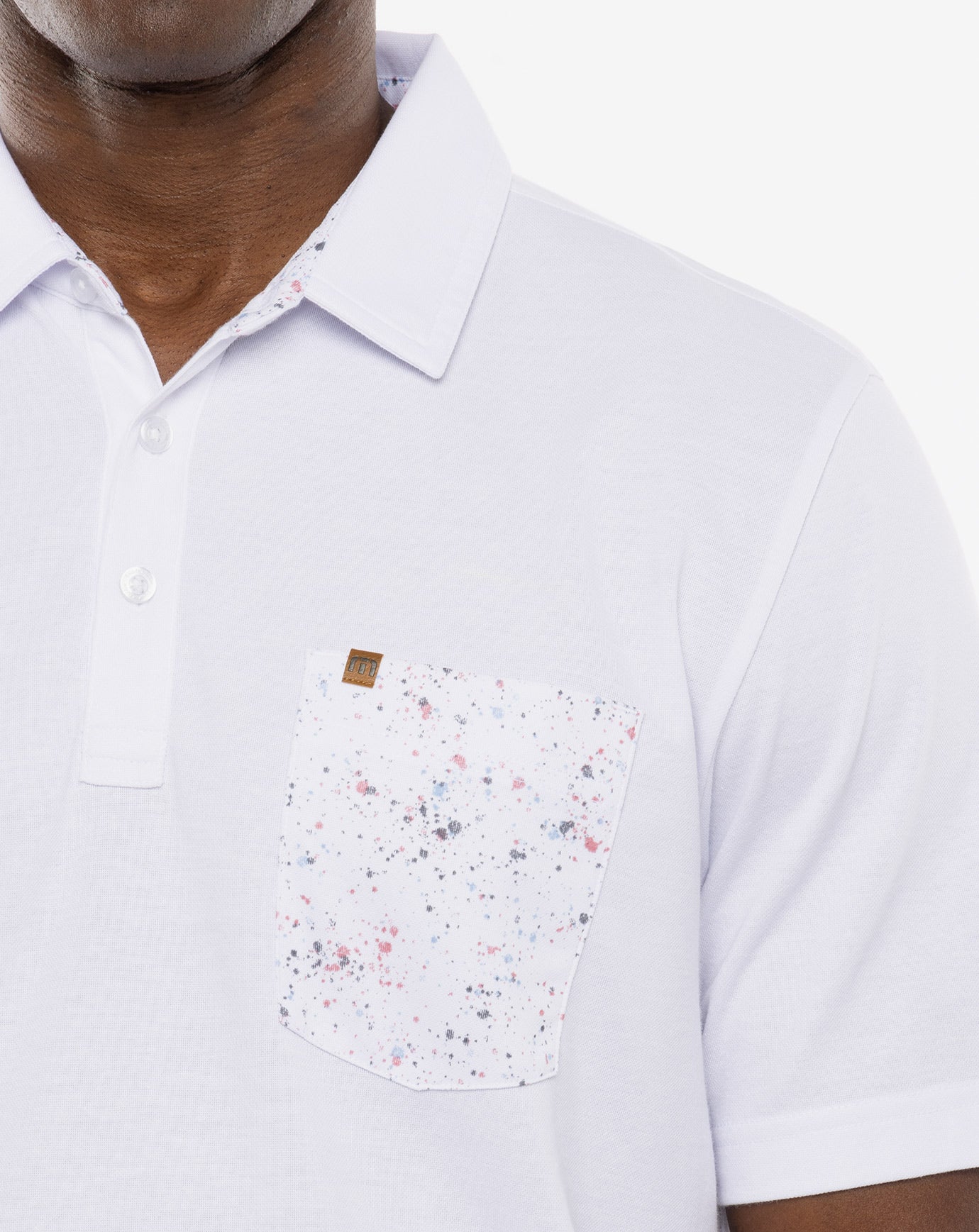 Splatter Pocket Polo Polo