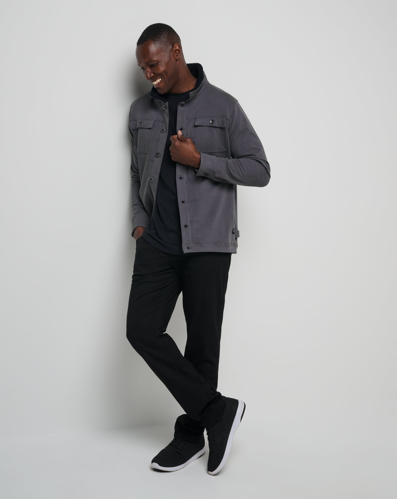 Cloud Denim Sherpa Jacket image 2