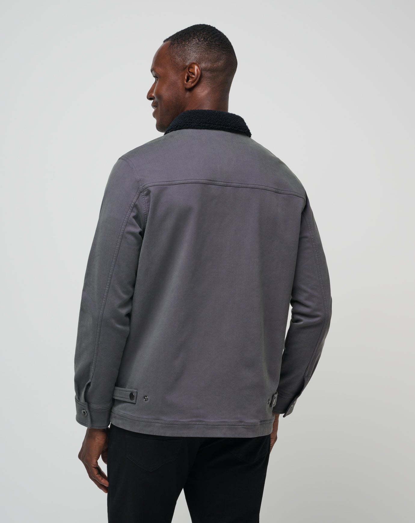 Cloud Denim Sherpa Jacket image 4