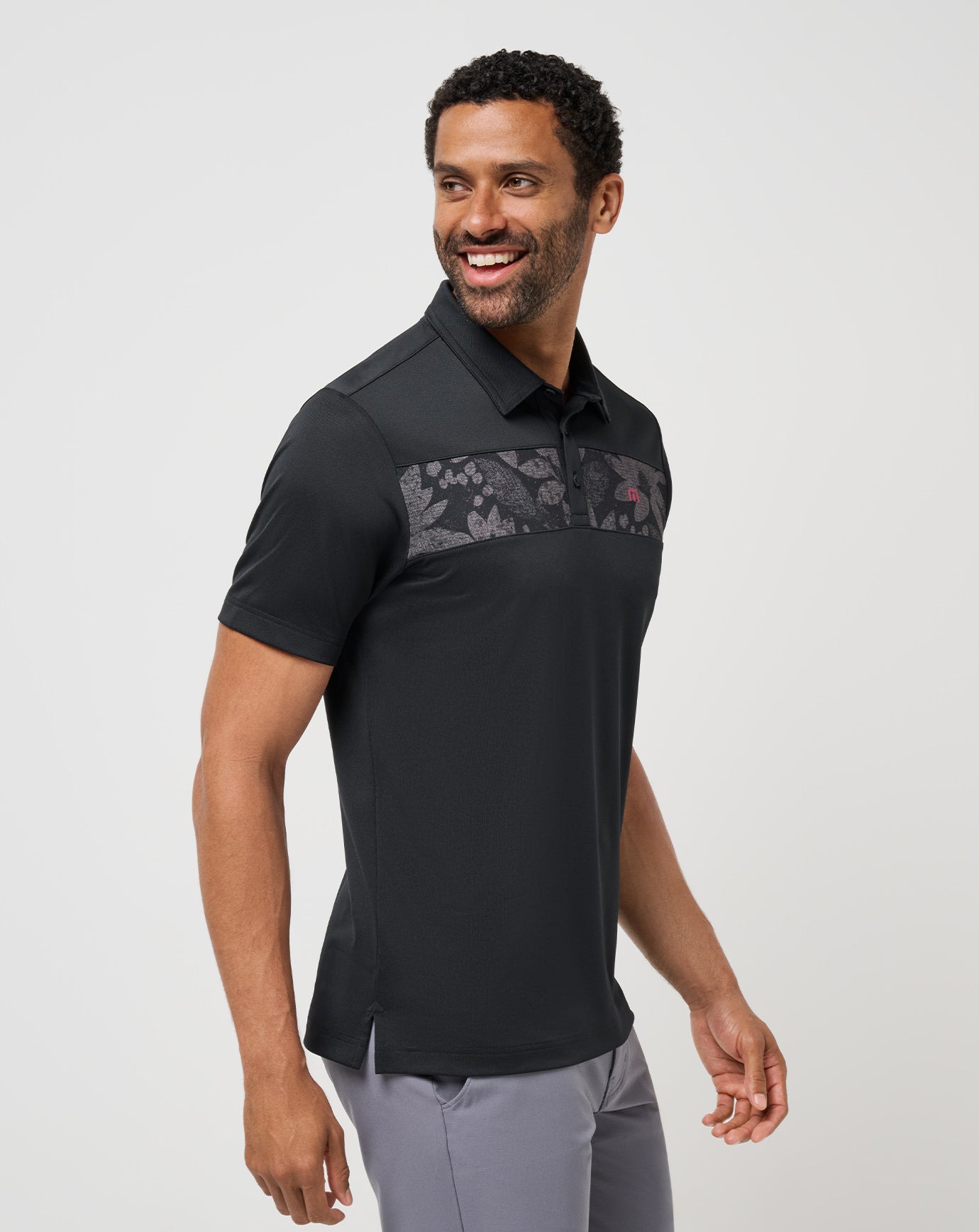 Good Good Chest Stripe Polo ∣ TravisMathew