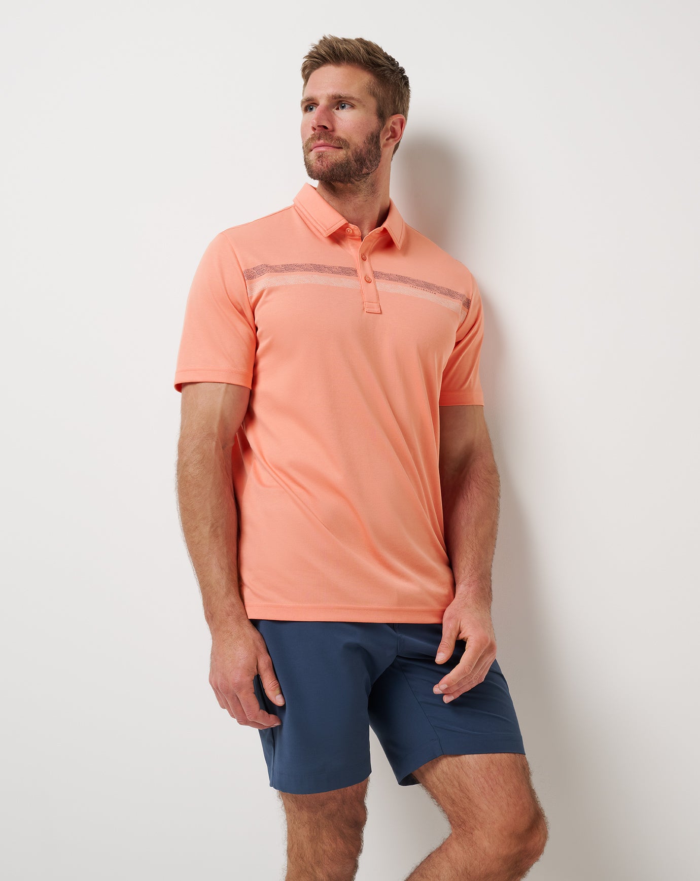【現地購入】トラビスマシュー セントアンドリュース オールドコース ポロ S Roaming Routes Polo ∣ TravisMathew
