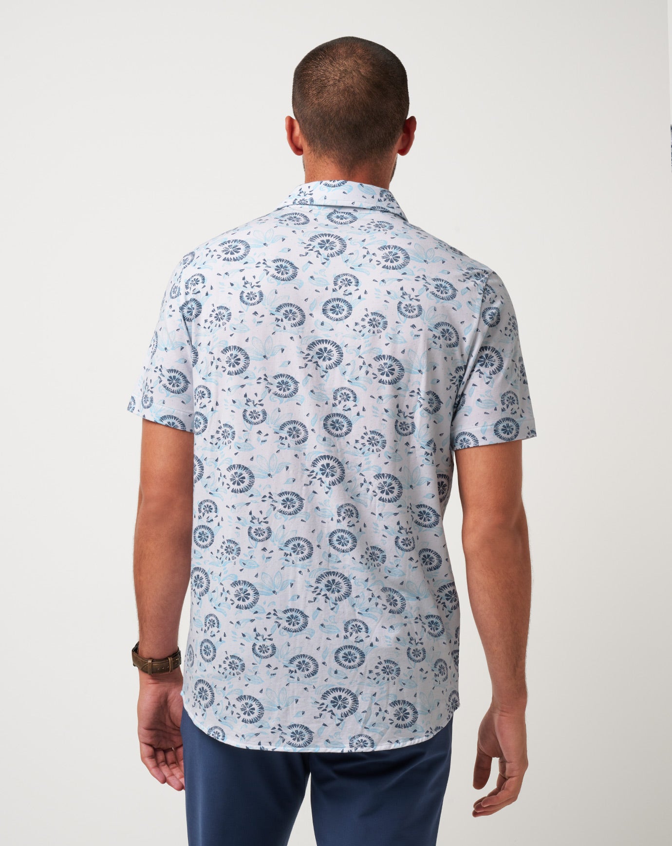 Knit Flourish Button-Up image 3