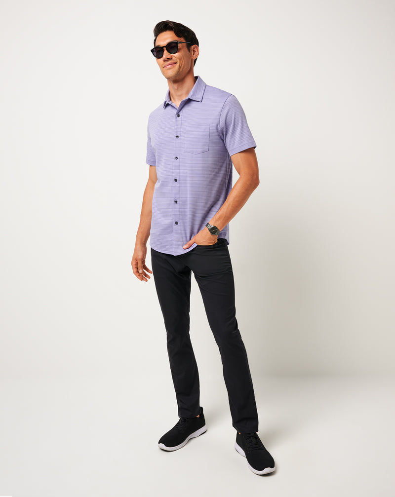 Knit Trip To The City Button-Up