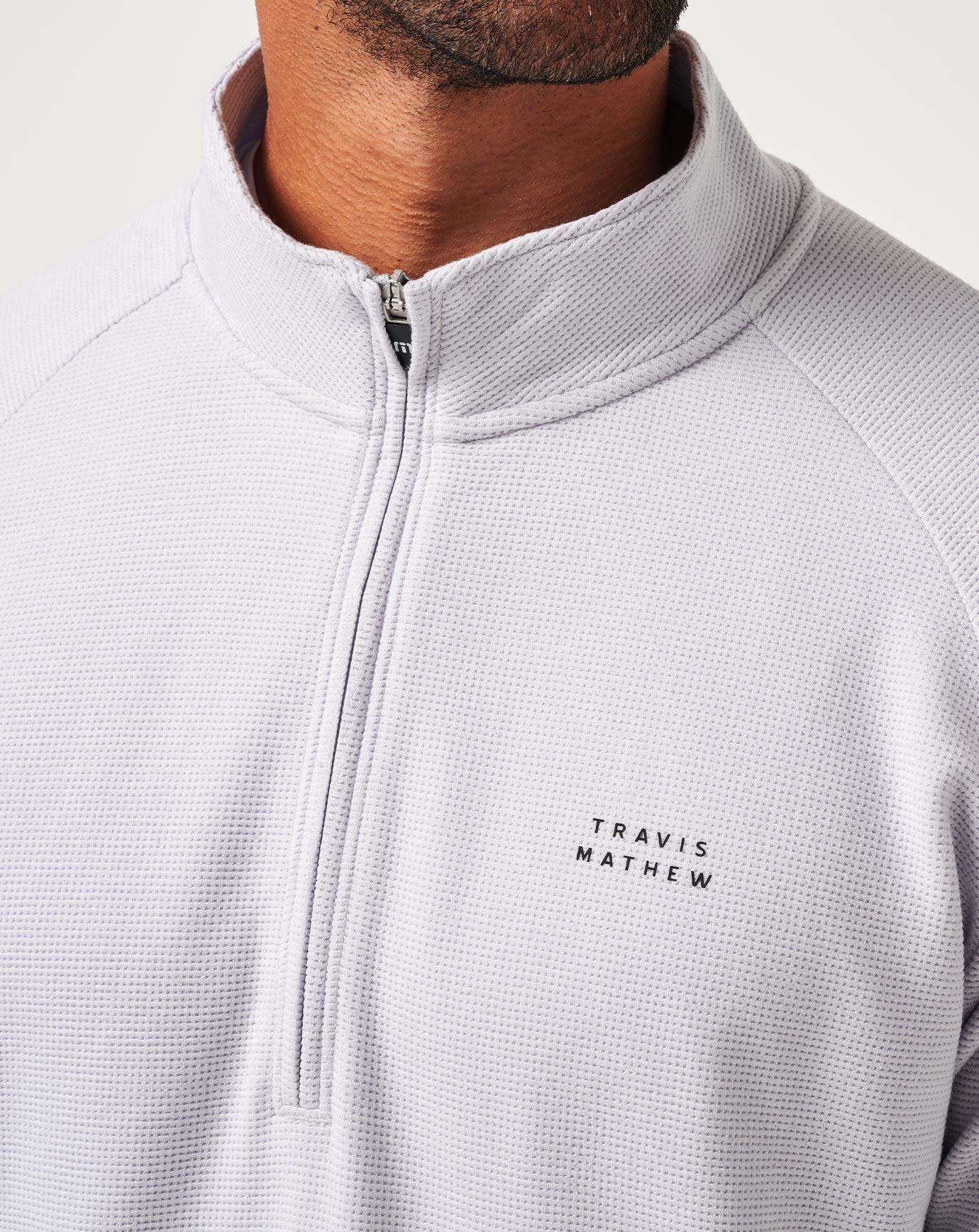 Performance Waffle Quarter Zip ∣ TravisMathew