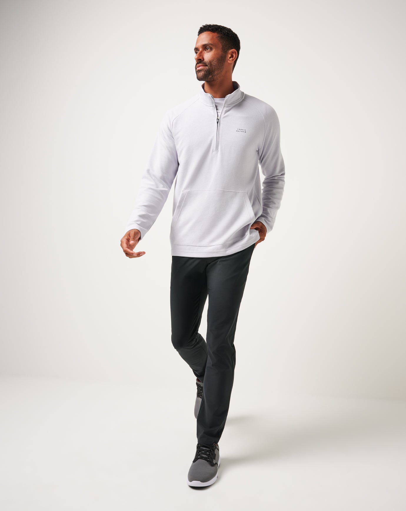 Performance Waffle Quarter Zip ∣ TravisMathew