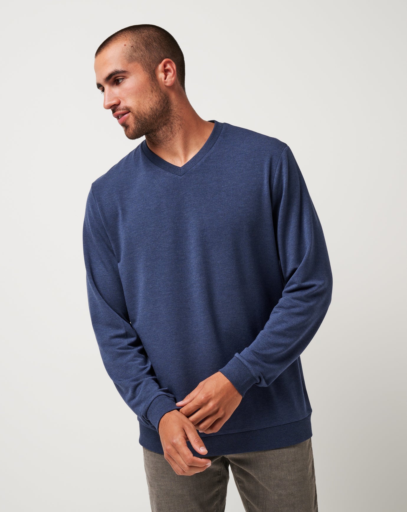 Amenities V-Neck Crew image 1