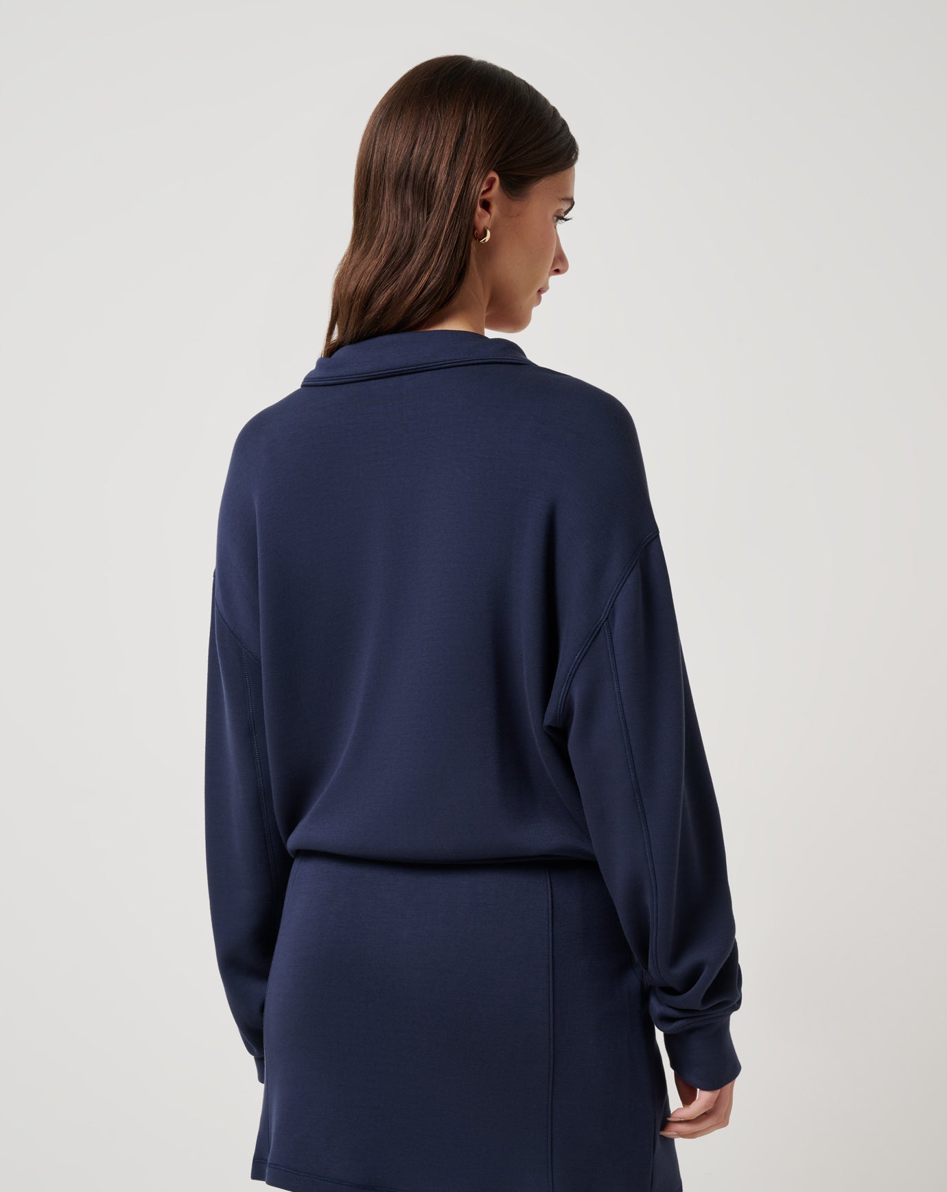 TRAVISMATHEW ハーフジップジャケット ネイビー Skyloft Soft Echo Half Zip ∣ TravisMathew