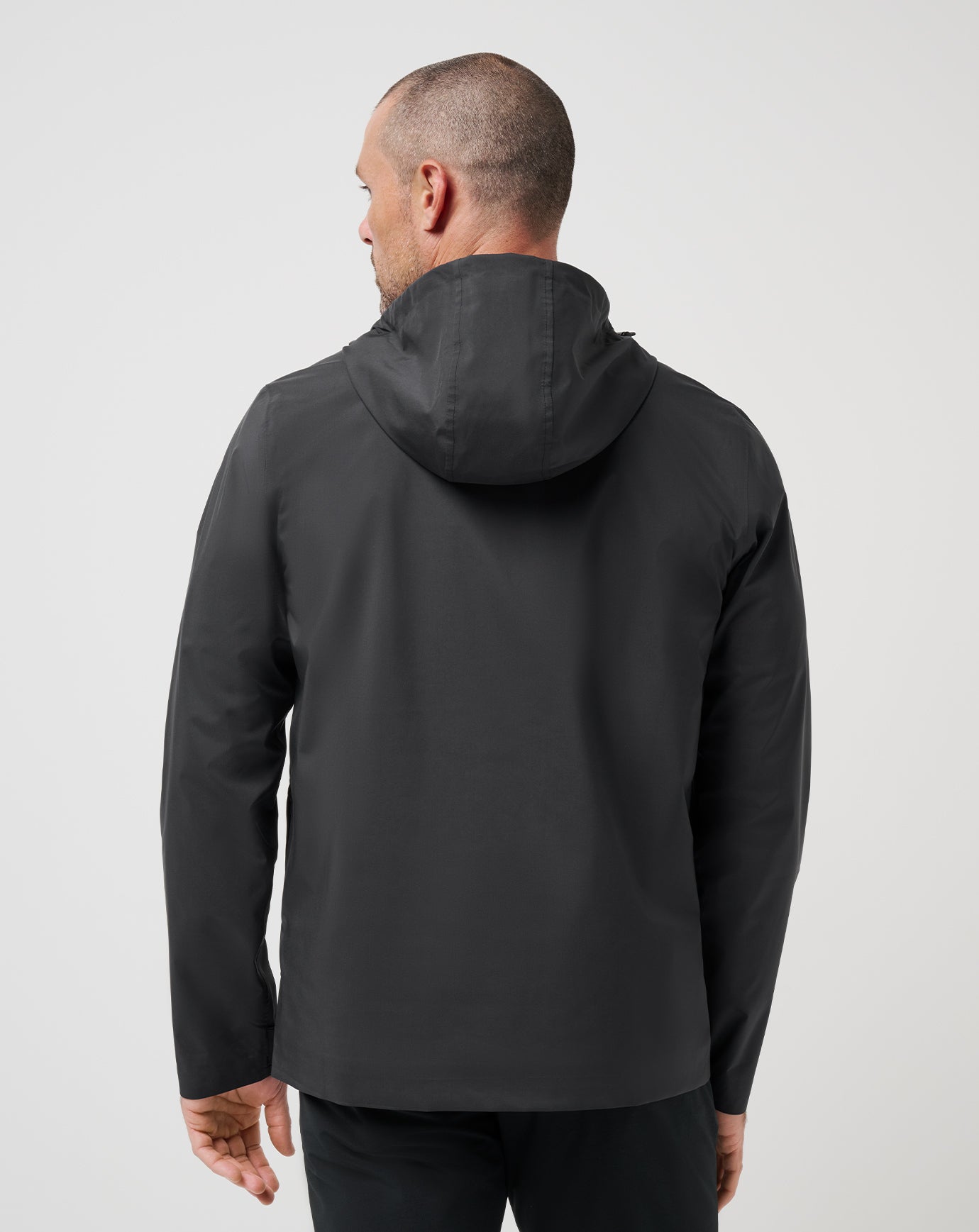 travisMathew レインウェア ブラック（XL/L） Shore Side Full Zip ∣ TravisMathew