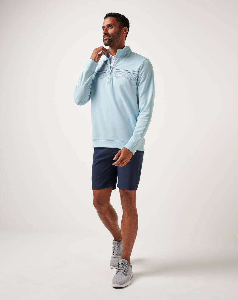 Upgraded Chest Stripe Quarter Zip