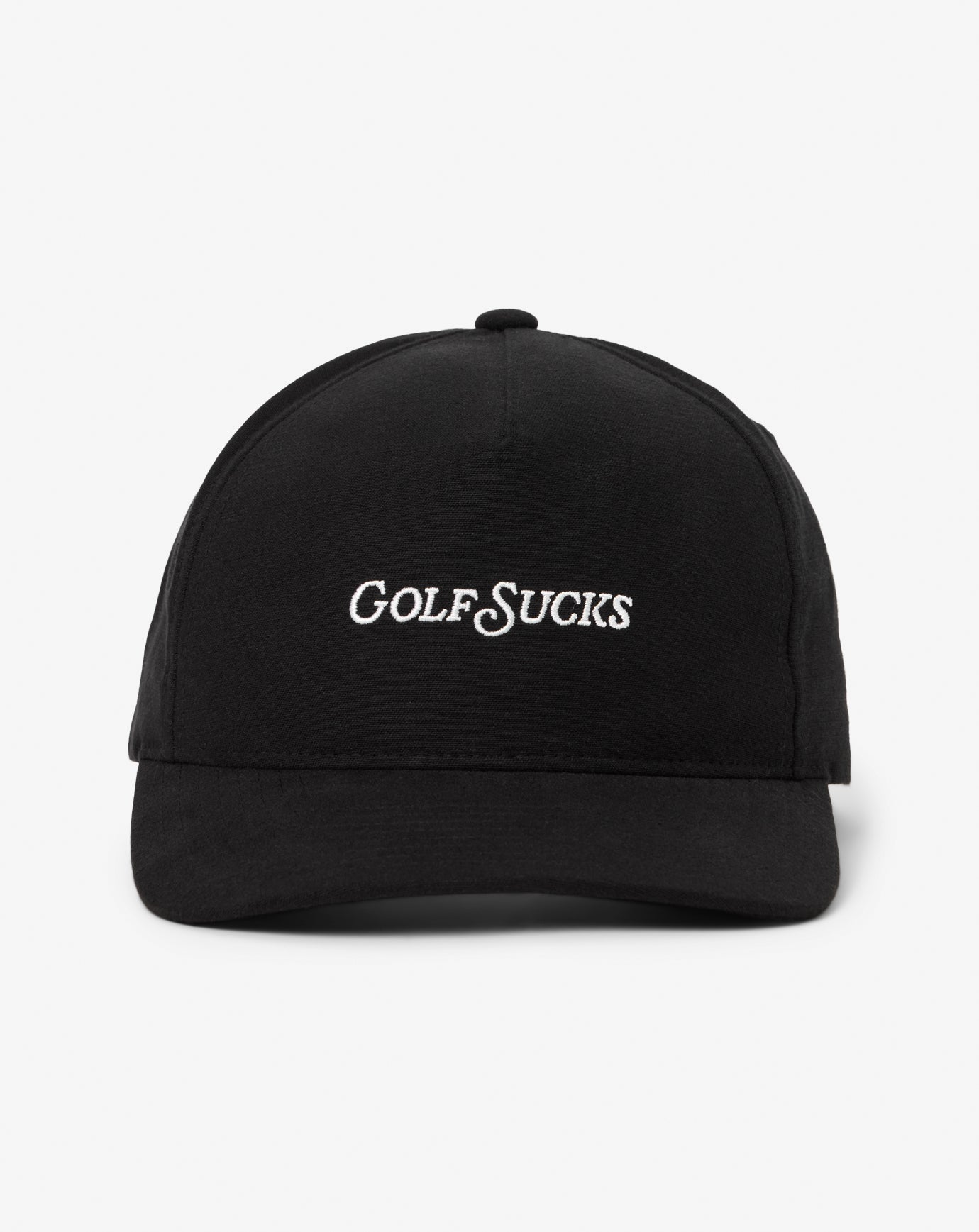 Golf Sucks Snapback Hat image 1