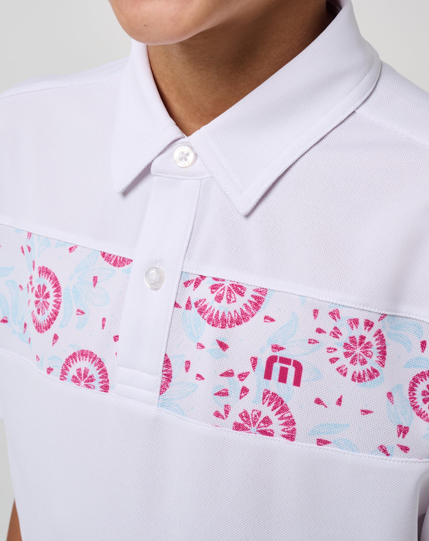 Performance Pique Flourish Youth Polo