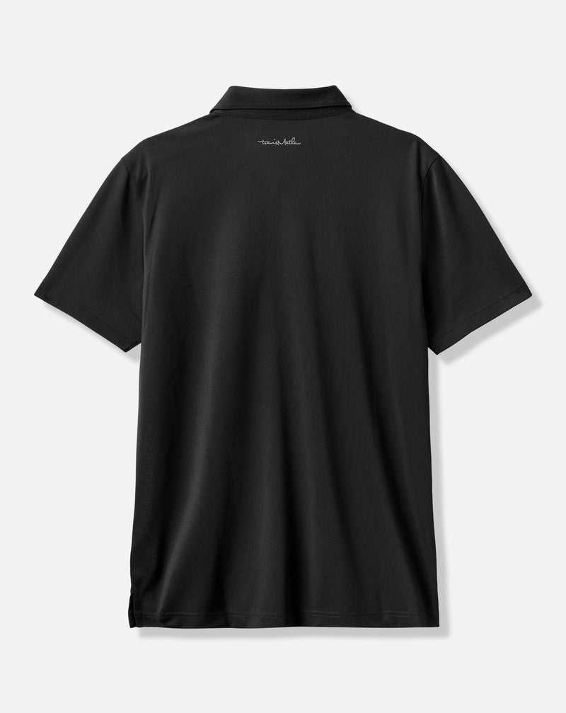 Performance Pique Chest Stripe Youth Polo