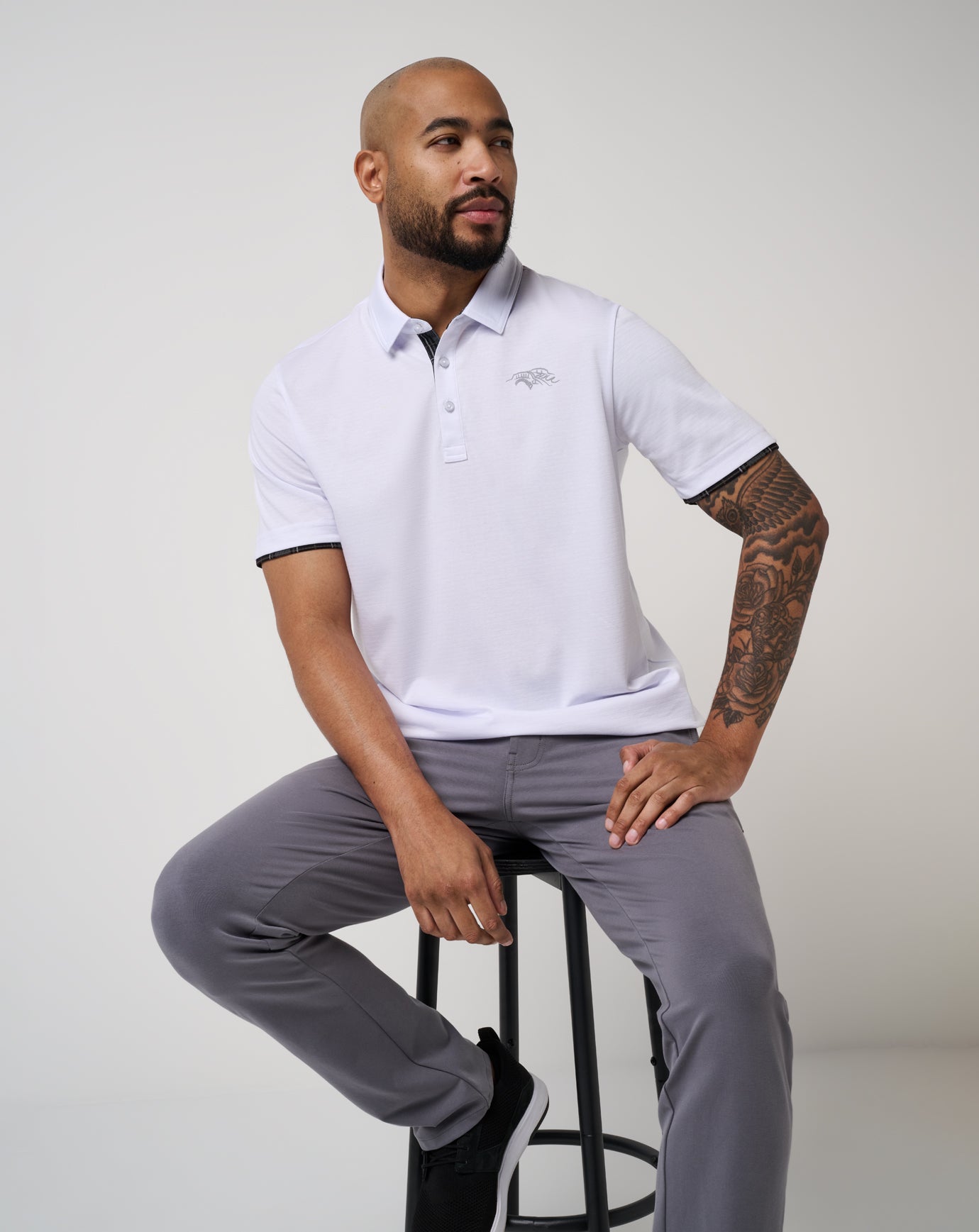 St Andrews Undercheck Polo ∣ TravisMathew