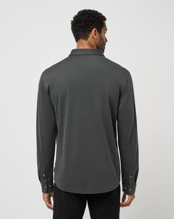 Handsome Town Long Sleeve Polo image 3