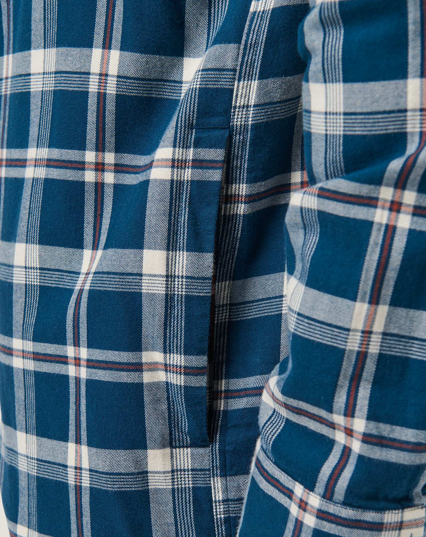 Cloud Flannel Hooded Button-Up image 6