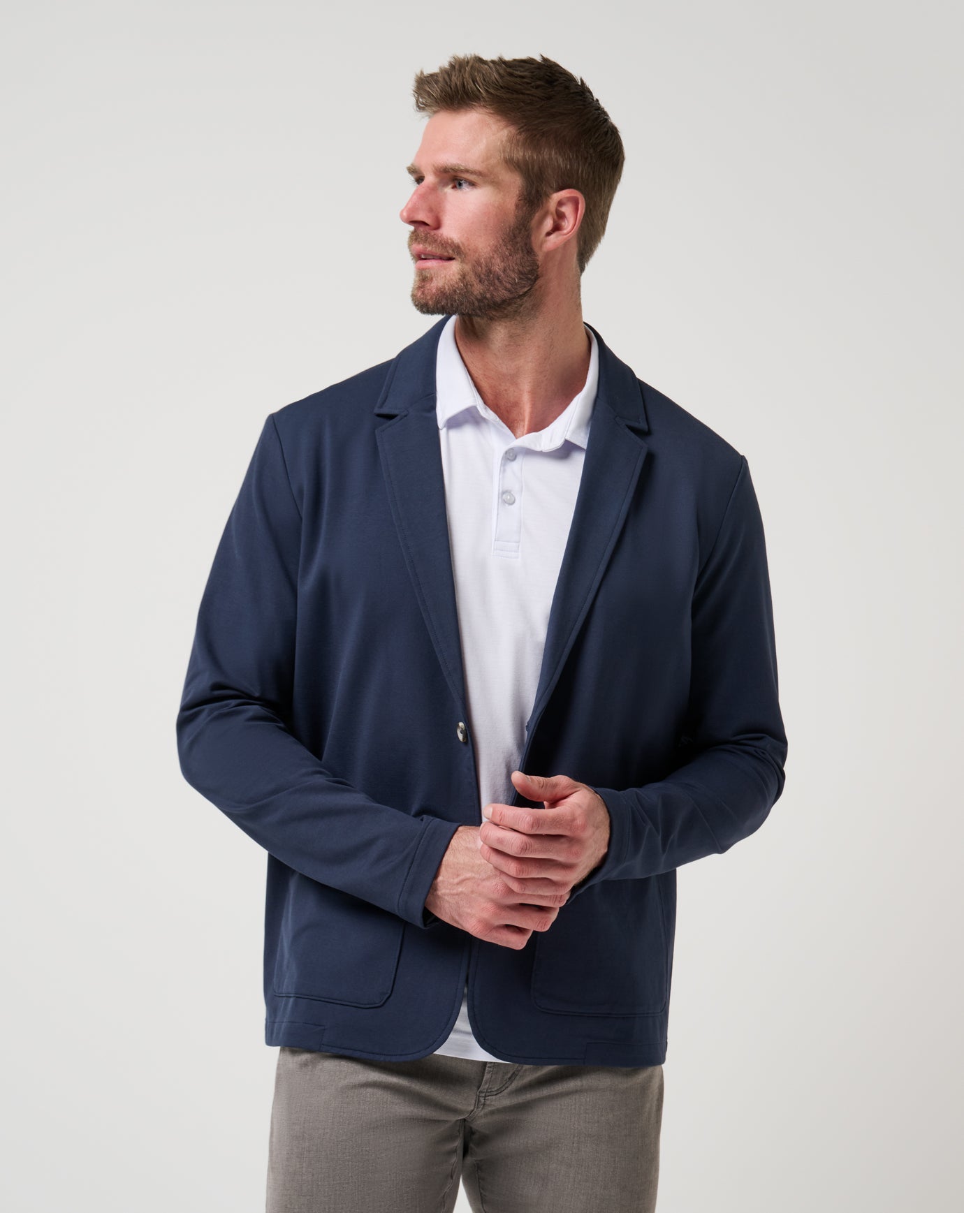 メンズウェア MARK & LONA We'll be Stretch Blazer Stretchknit Blazer ∣ TravisMathew