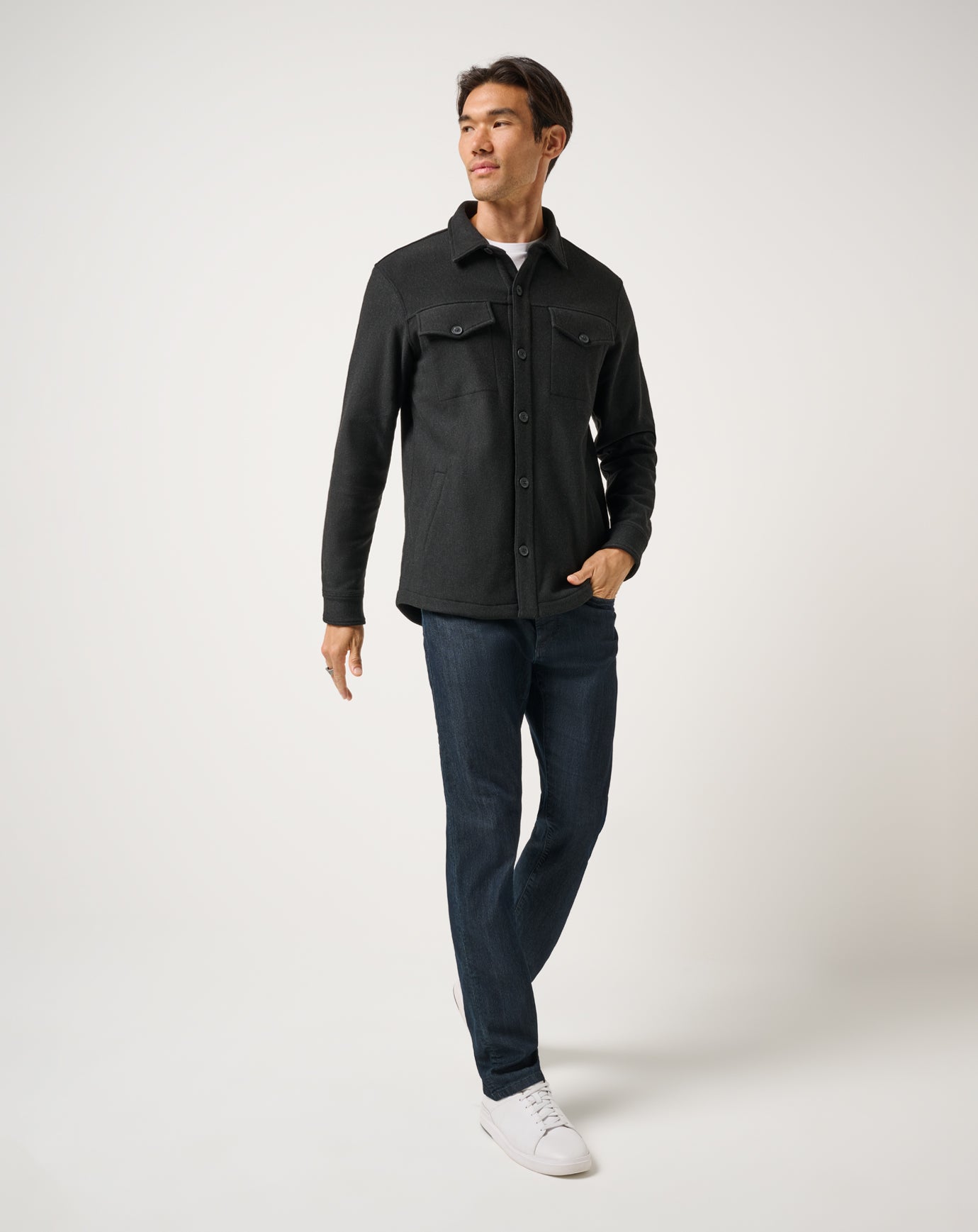 Are We There Yet Shirt Jacket ∣ TravisMathew