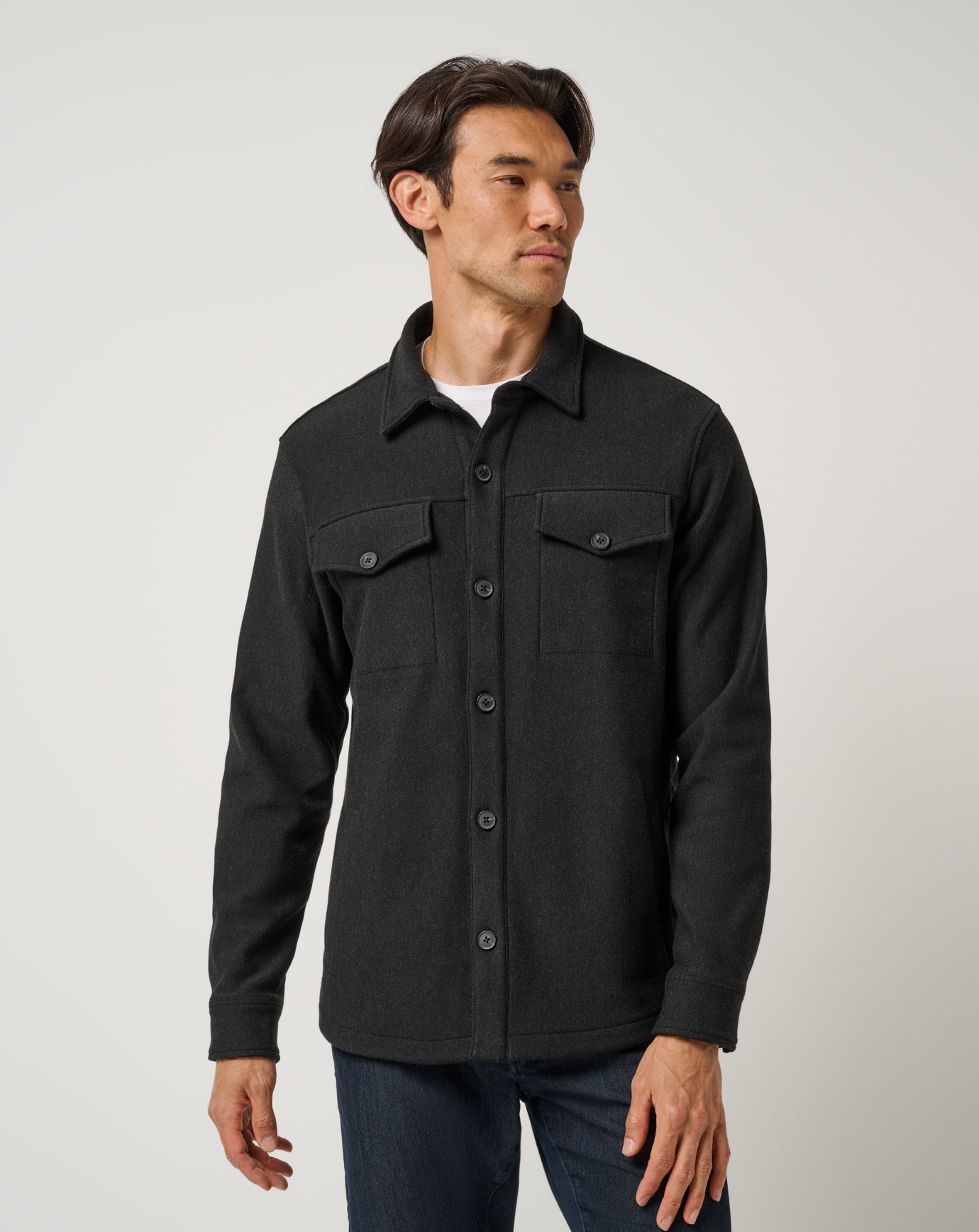 Are We There Yet Shirt Jacket ∣ TravisMathew