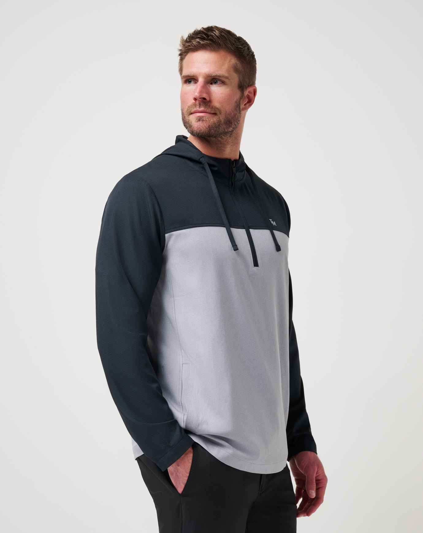 Coin Toss Quarter Zip Hoodie image 3