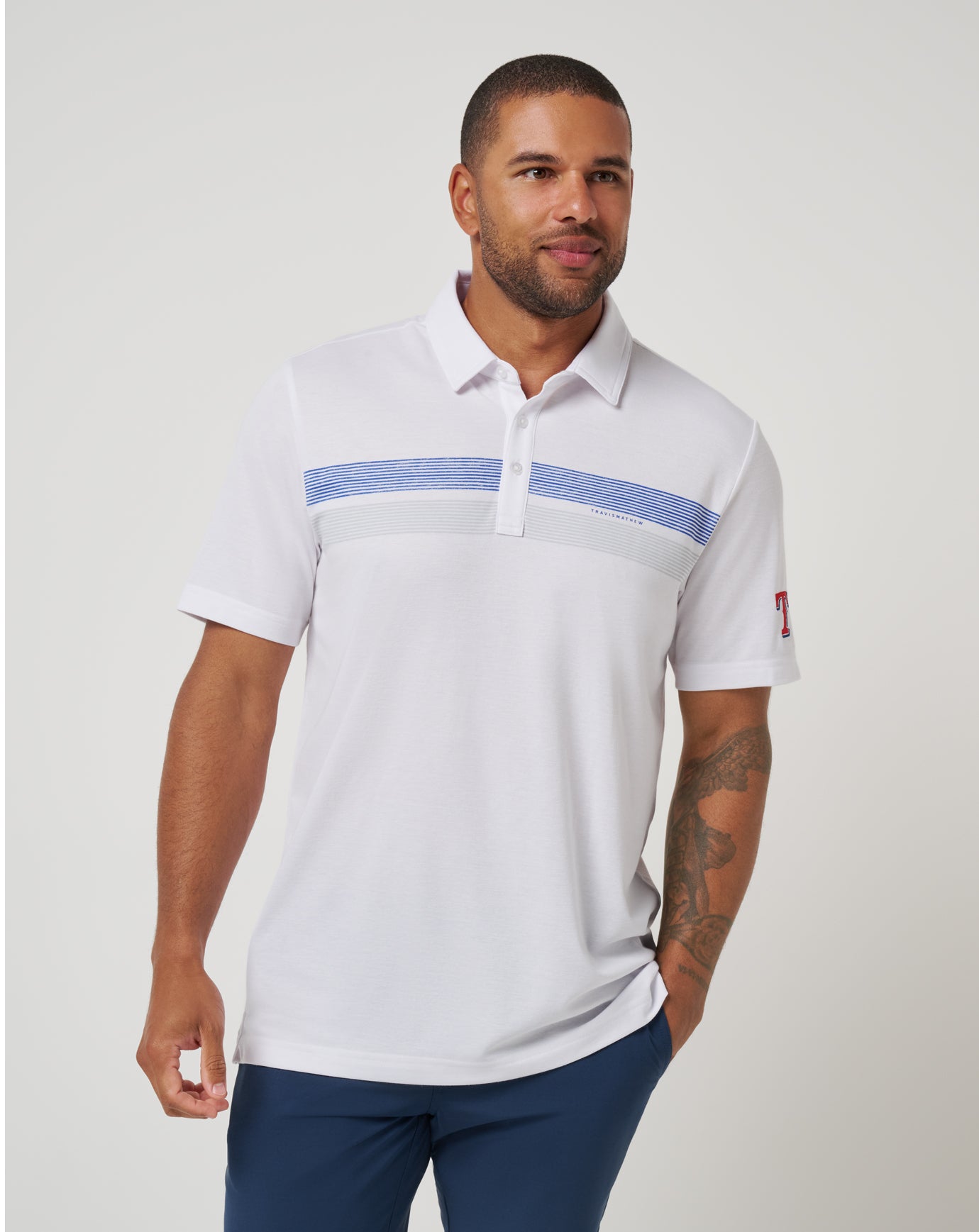 Texas Rangers Top Recruit Polo image 1