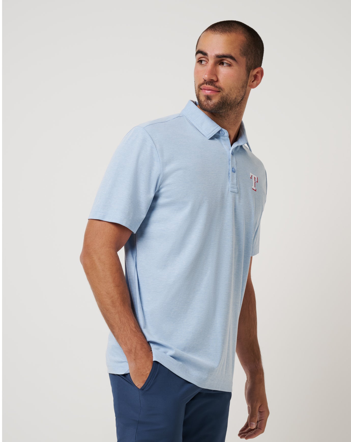 Texas Rangers Playoff Pitch Polo image 1