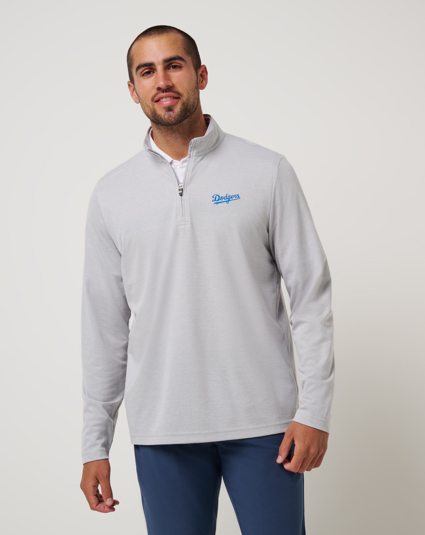 Los Angeles Dodgers Time To Tailgate Quarter Zip ∣ TravisMathew