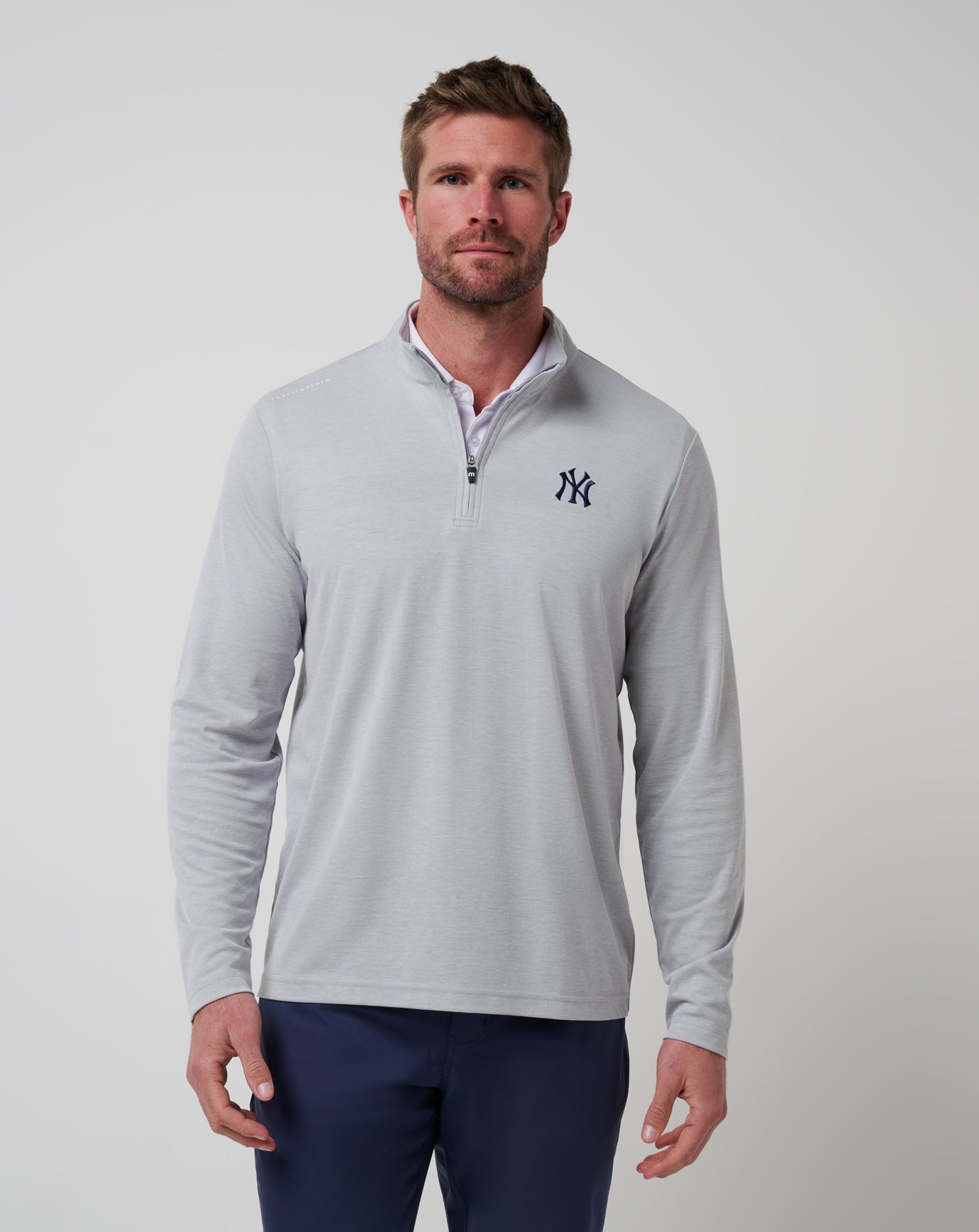 New York Yankees Time To Tailgate Quarter Zip ∣ TravisMathew
