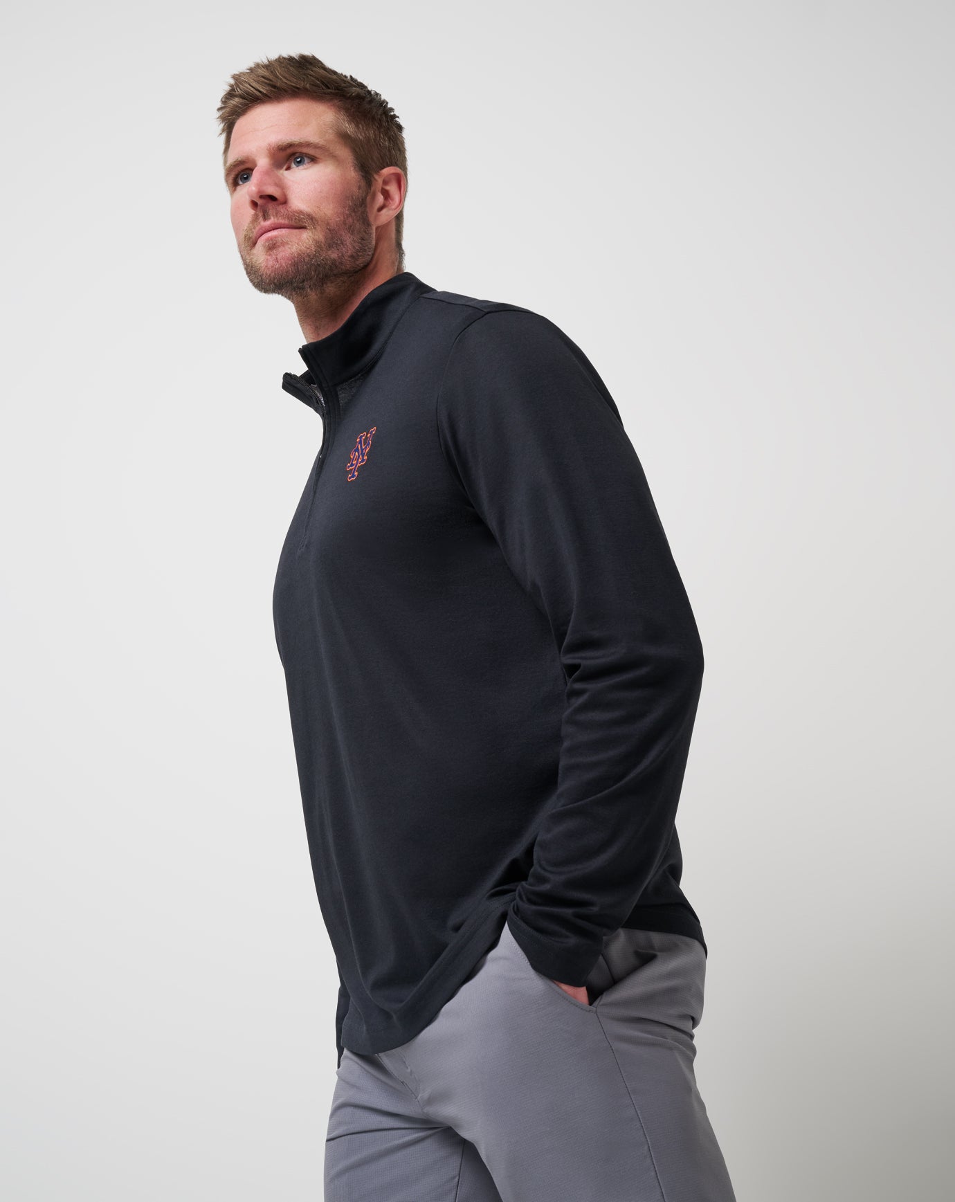 New York Mets Time To Tailgate Quarter Zip