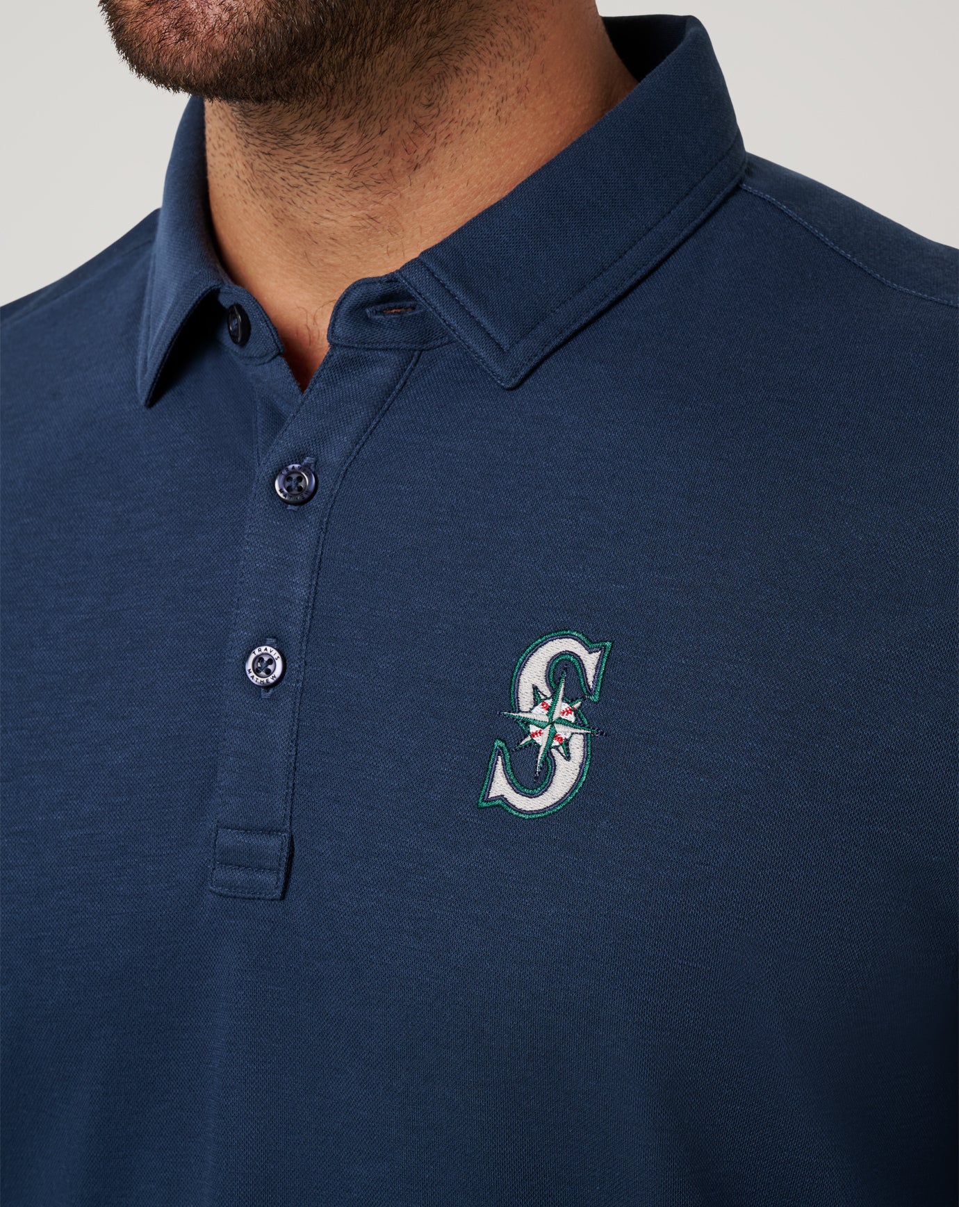 Seattle Mariners Playoff Pitch Polo image 4