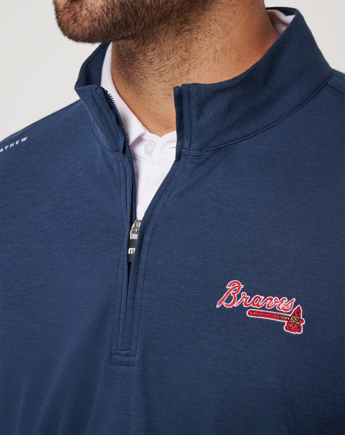 Atlanta Braves Time To Tailgate Quarter Zip image 3