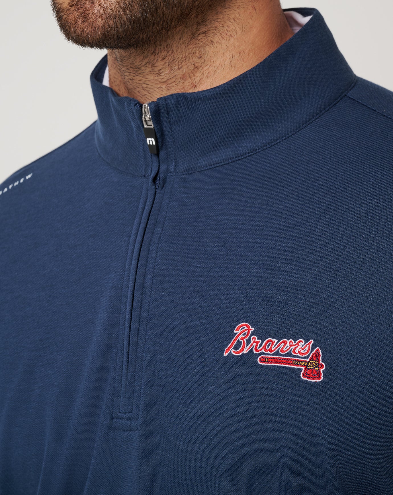 Atlanta Braves Time To Tailgate Quarter Zip image 4