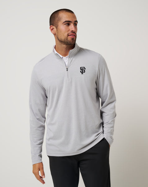 San Francisco Giants Time To Tailgate Quarter Zip ∣ TravisMathew